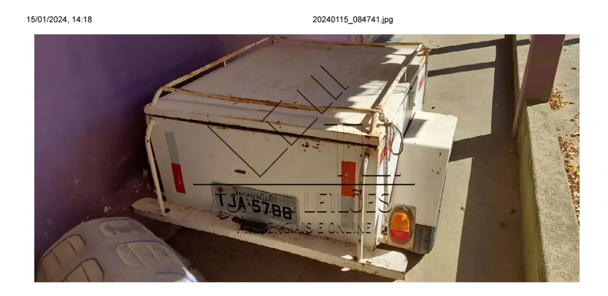 LOTE 005 - SEMI-REBOQUE - REB/RONIMAR CETR