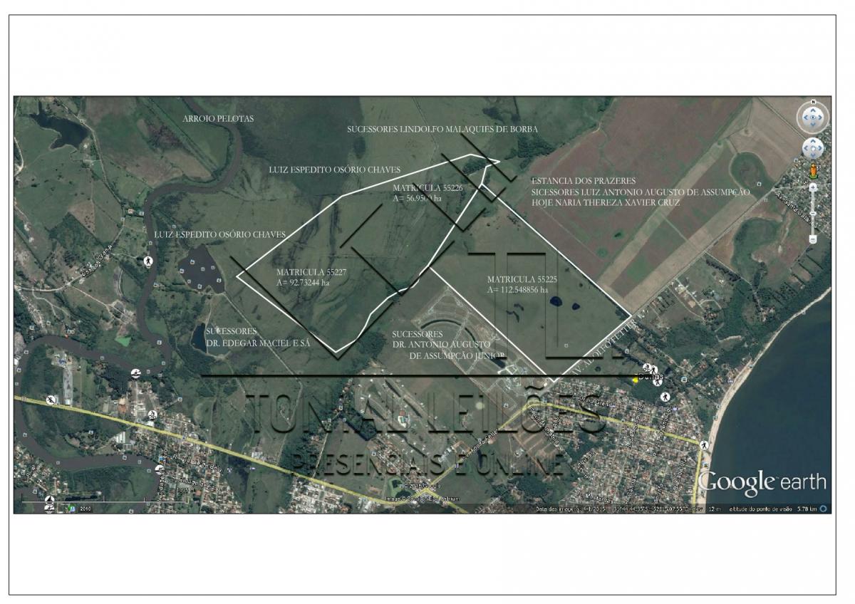 TERRENO - LARANJAL - 56HA