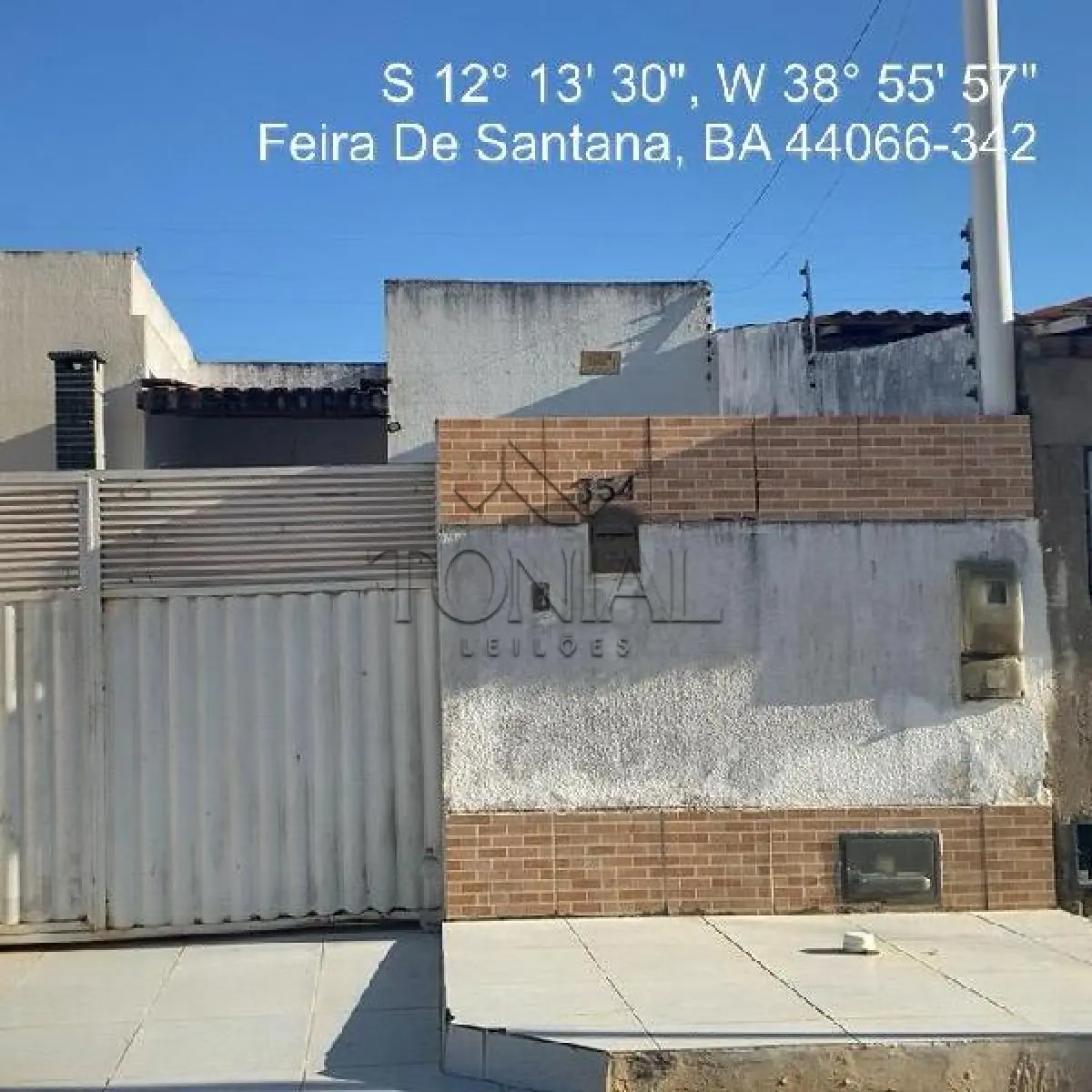 LOTE 020 - Casa - FEIRA DE SANTANA / BA