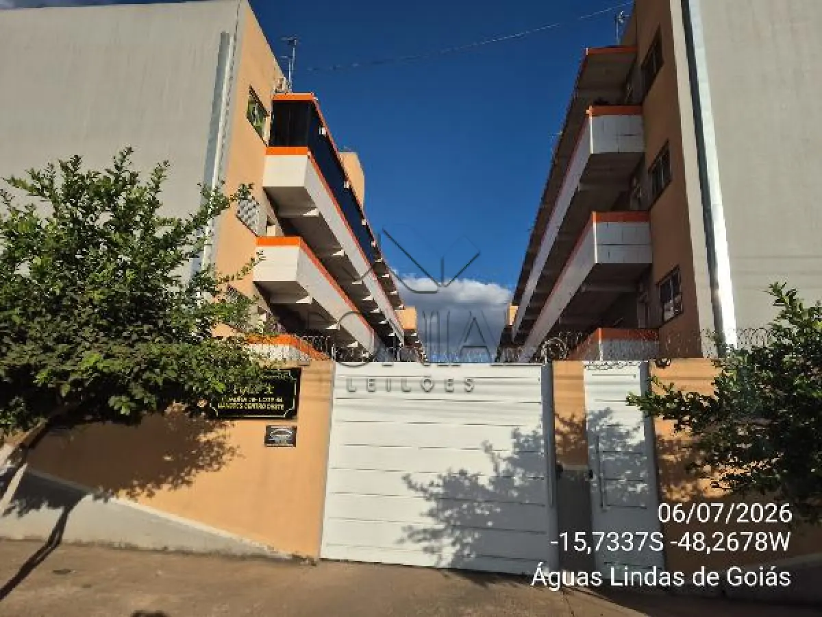 LOTE 071 - Apartamento - AGUAS LINDAS DE GOIAS / GO
