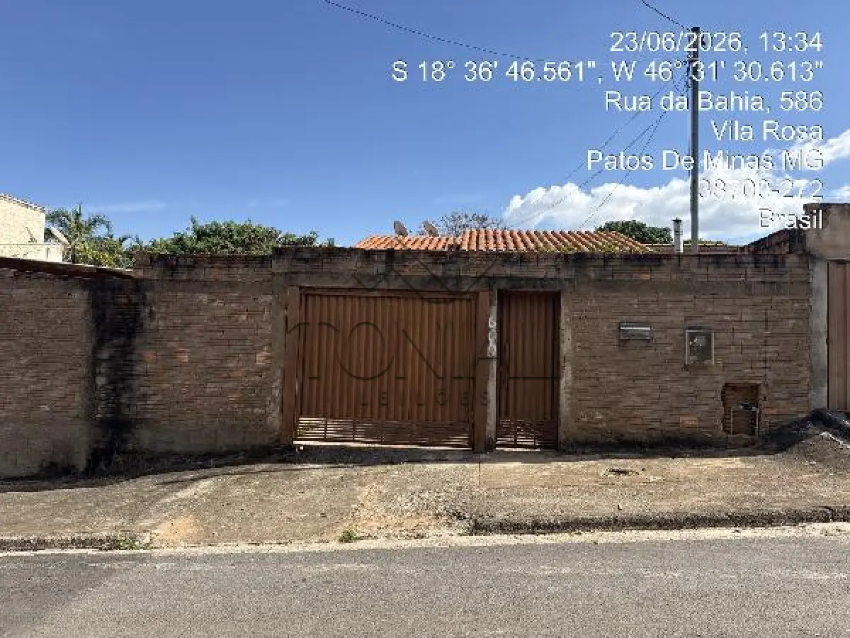 LOTE 138 - Casa - PATOS DE MINAS / MG