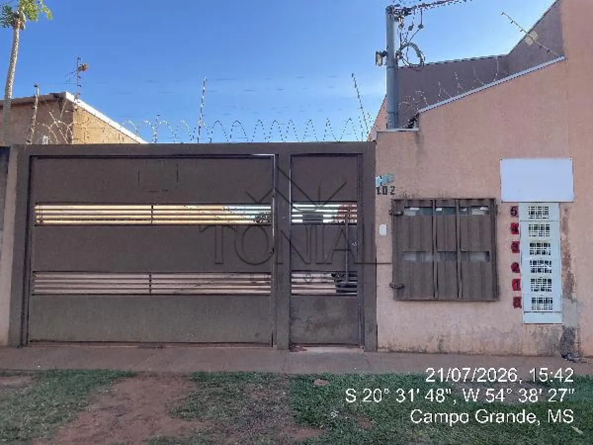 LOTE 186 - Casa - CAMPO GRANDE / MS
