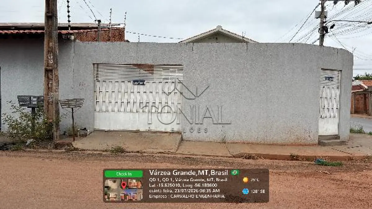 LOTE 200 - Casa - VARZEA GRANDE / MT