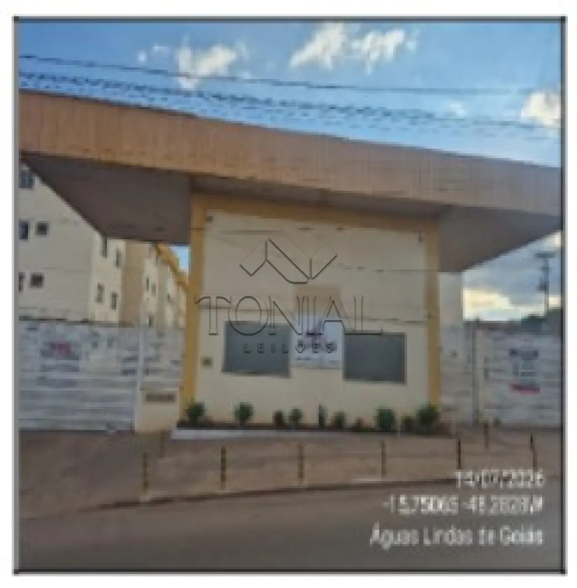 LOTE 075 - Apartamento - AGUAS LINDAS DE GOIAS / GO
