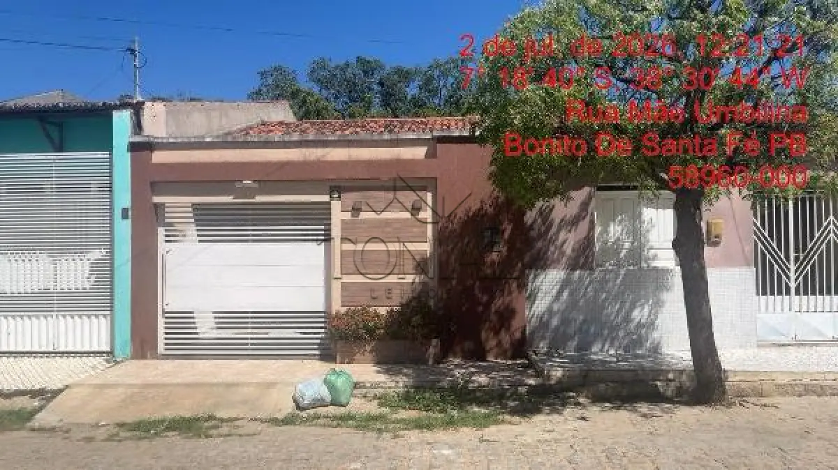 LOTE 211 - Casa - BONITO DE SANTA FE BONITO DE SANTA FE  / PB