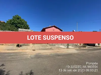 LOTE 127 - CASA - POMPEU / MG