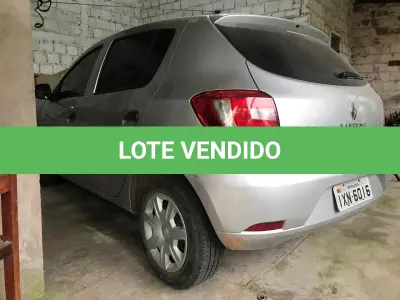 LOTE 001 - RENAULT/SANDERO AUTH 10