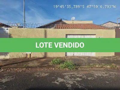 LOTE 142 - CASA - UBERABA / MG