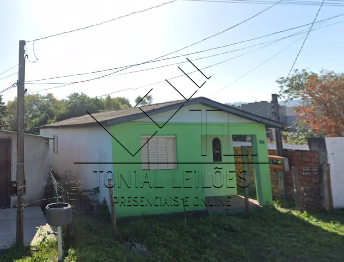 LOTE 000 - CASA - RUA PAISANDÚ Nº 105 - SANTA MARIA - RS