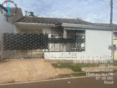 LOTE 219 - CASA - MANDAGUAÇU / PR
