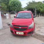 Chevrolet Montana LS 2012 Conservada Vermelha